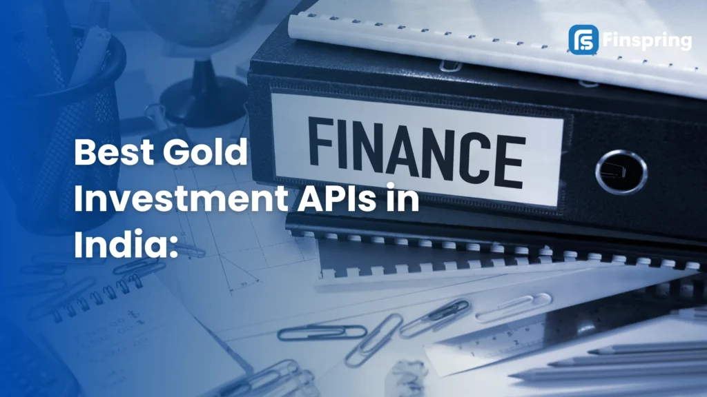 gold investment API India